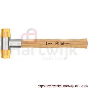 Wera 100 kunststof hamer met Celidor kop nummer 3x33 mm - H227400002 - afbeelding 1