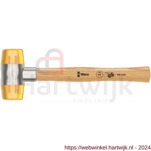 Wera 100 kunststof hamer met Celidor kop nummer 7x61 mm - H227400006 - afbeelding 1