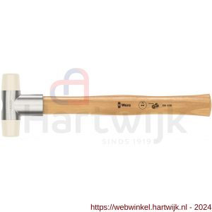 Wera 101 kunststof hamer met nylon kop nummer 1x23 mm - H227400021 - afbeelding 1
