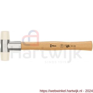 Wera 101 kunststof hamer met nylon kop nummer 2x28 mm - H227400022 - afbeelding 1