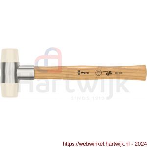 Wera 101 kunststof hamer met nylon kop nummer 5x41 mm - H227400025 - afbeelding 1