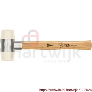 Wera 101 kunststof hamer met nylon kop nummer 7x61 mm - H227400027 - afbeelding 1
