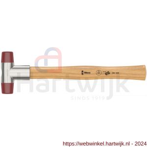 Wera 102 kunststof hamer met Uretan kop nummer 1x23 mm - H227400035 - afbeelding 1
