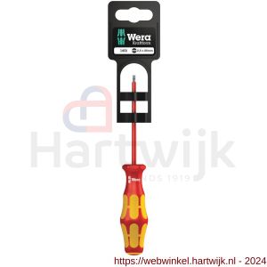 Wera 160 i ZB VDE geïsoleerde sleuf schroevendraaier 0.4x2.5x80 mm - H227402738 - afbeelding 1