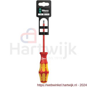 Wera 160 i ZB VDE geïsoleerde sleuf schroevendraaier 0.8x4x100 mm - H227402741 - afbeelding 1