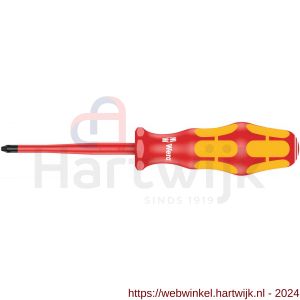 Wera 162 iS PH VDE geïsoleerde Phillips schroevendraaier kling met gereduceerde diameter PH 1x80 mm - H227400606 - afbeelding 1