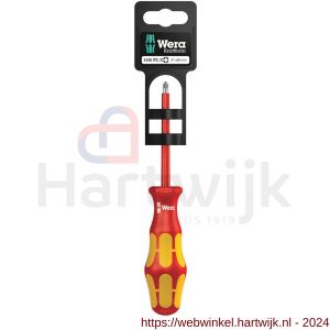 Wera 165 i PZ/S ZB VDE geïsoleerde schroevendraaier voor PlusMinus-schroeven nummer 1x80 mm - H227402749 - afbeelding 1