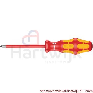 Wera 165 i PZ VDE geïsoleerde Pozidriv schroevendraaier PZ 2x100 mm - H227400582 - afbeelding 1