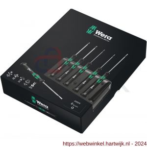 Wera 2052/6 Micro schroevendraaierset met houder 6 delig - H227402957 - afbeelding 2