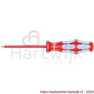 Wera 3160 i VDE zaagsnede schroevendraaier RVS 0.5x3x80 mm - H227400956 - afbeelding 1