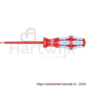 Wera 3160 i VDE zaagsnede schroevendraaier RVS 0.8x4x100 mm - H227400958 - afbeelding 1