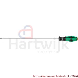 Wera 335 zaagsnede sleuf schroevendraaier elektriciën kling 0.8x4x300 mm - H227400637 - afbeelding 1