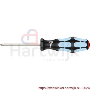 Wera 3350 Kruiskop schroevendraaier Phillips RVS PH 1x80 mm - H227401416 - afbeelding 1