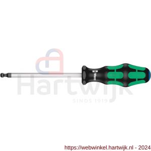 Wera 352 binnenzeskant kogelkop schroevendraaier 1/4 inch x 125 mm - H227400977 - afbeelding 1