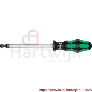 Wera 352 binnenzeskant kogelkop schroevendraaier 10x150 mm - H227400972 - afbeelding 1