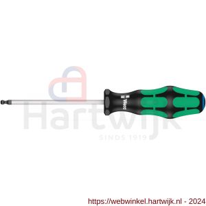 Wera 352 binnenzeskant kogelkop schroevendraaier 5/32 inch x 100 mm - H227400974 - afbeelding 1