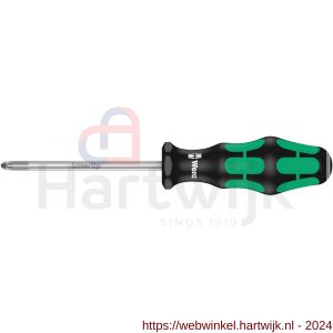 Wera 355 PZ Pozidriv schroevendraaier PZ 2x100 mm - H227400688 - afbeelding 1