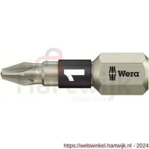 Wera 3855/1 TS bit Pozidriv RVS PZ 1x25 mm - H227402352 - afbeelding 1