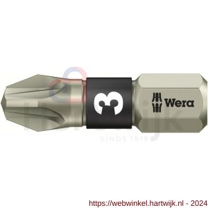 Wera 3855/1 TS bit Pozidriv RVS PZ 3x25 mm - H227402354 - afbeelding 1