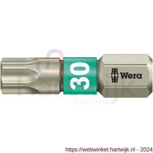 Wera 3867/1 TS Torx bit RVS TX 30x25 mm - H227402363 - afbeelding 1