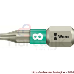 Wera 3867/1 TS Torx bit RVS TX 8x25 mm - H227402356 - afbeelding 1