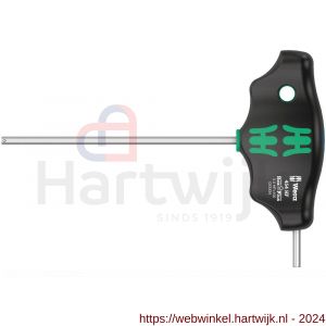 Wera 454 HF T-greep zeskant-schroevendraaier Hex-Plus vasthoudfunctie 3x100 mm - H227400993 - afbeelding 1