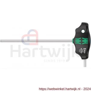 Wera 454 HF T-greep zeskant-schroevendraaier Hex-Plus vasthoudfunctie 4x150 mm - H227400995 - afbeelding 1