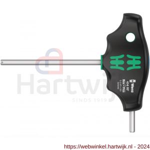 Wera 454 HF T-greep zeskant-schroevendraaier Hex-Plus vasthoudfunctie 5x100 mm - H227400997 - afbeelding 1