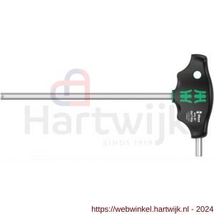 Wera 454 HF T-greep zeskant-schroevendraaier Hex-Plus vasthoudfunctie 7x200 mm - H227401003 - afbeelding 1