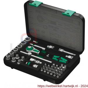 Wera 8100 SA 4 Zyklop Speed-ratelset 1/4 inch aandrijving inch 41 delig - H227400223 - afbeelding 1