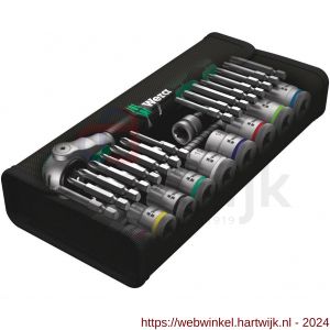 Wera 8100 ZB 6 Zyklop Speed dopsleutel ratelset 3/8 inch aandrijving metrisch 29 delig - H227400418 - afbeelding 2