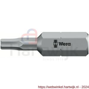 Wera 840/1 Z zeskant bit Hex-Plus inbus 3/32 inch x 25 mm - H227403115 - afbeelding 1