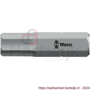 Wera 840/1 Z zeskant bit Hex-Plus inbus 6x25 mm - H227401577 - afbeelding 1