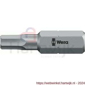 Wera 840/1 Z zeskant bit Hex-Plus inbus 3/8 inch x 25 mm - H227403111 - afbeelding 1