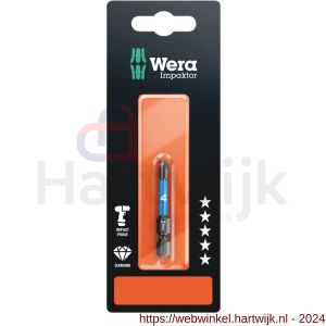 Wera 840/4 IMP DC Impaktor bit Hex-Plus inbus ZB 4x50 mm - H227402633 - afbeelding 1