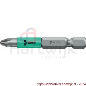Wera 853/4 ACR SL bit Phillips kunststof ommanteling gemagnetiseerd PH 2x50 mm - H227403344 - afbeelding 1