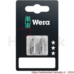 Wera 855/1 Z ZB bit Pozidriv PZ 1x25 mm 2 delig - H227402494 - afbeelding 1