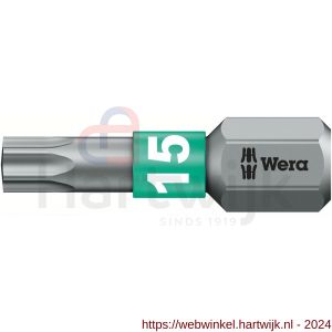 Wera 867/1 BTZ Torx bit TX 15x25 mm - H227402150 - afbeelding 1