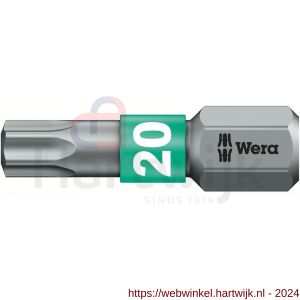 Wera 867/1 BTZ Torx bit TX 20x25 mm - H227402151 - afbeelding 1