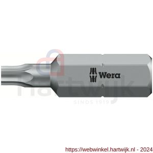 Wera 867/1 Z Torx BO bit met boring TX 15x25 mm - H227402227 - afbeelding 1