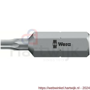 Wera 867/1 Z Torx BO bit met boring TX 8x25 mm - H227402224 - afbeelding 1