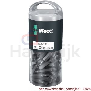 Wera 867/1 Torx bit DIY 100 TX 10x25 mm 100 delig Pro-Box - H227402449 - afbeelding 1