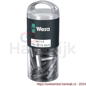 Wera 867/1 Torx bit DIY 100 TX 40x25 mm 100 delig Pro-Box - H227402455 - afbeelding 1