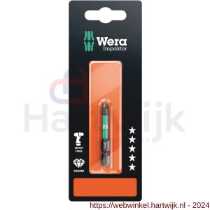 Wera 867/4 IMP DC ZB Impaktor Torx bit TX 20x50 mm - H227402640 - afbeelding 1