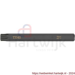 Wera 867 S Torx bit voor slagschroevendraaier TX 40x70 mm - H227403589 - afbeelding 1