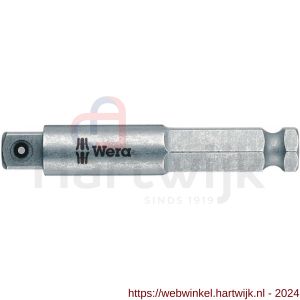 Wera 870/7 bit adapter 1/2 inch x 75 mm - H227401467 - afbeelding 1