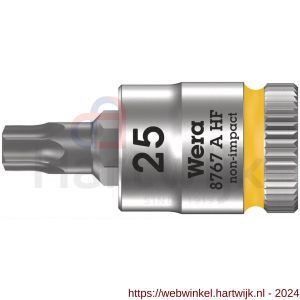 Wera 8767 A HF Torx Zyklop bitdop met 1/4 inch aandrijving vasthoudfunctie TX 25x28 mm - H227403674 - afbeelding 1