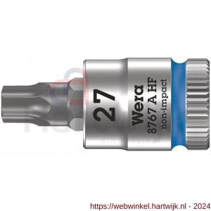 Wera 8767 A HF Torx Zyklop bitdop met 1/4 inch aandrijving vasthoudfunctie TX 27x28 mm - H227403676 - afbeelding 1