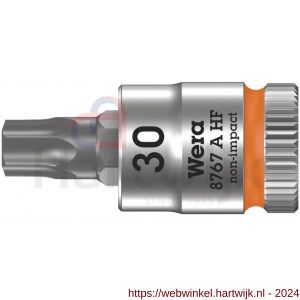 Wera 8767 A HF Torx Zyklop bitdop met 1/4 inch aandrijving vasthoudfunctie TX 30x28 mm - H227403678 - afbeelding 1