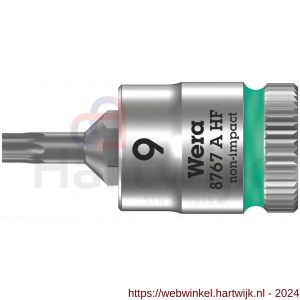 Wera 8767 A HF Torx Zyklop bitdop met 1/4 inch aandrijving vasthoudfunctie TX 9x28 mm - H227403670 - afbeelding 1